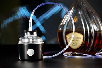 HYDROGEN WATER BOTTLE WITH BREATHING FUNCTION 3.2 ppm in 450 mL - LIFETECH PERU