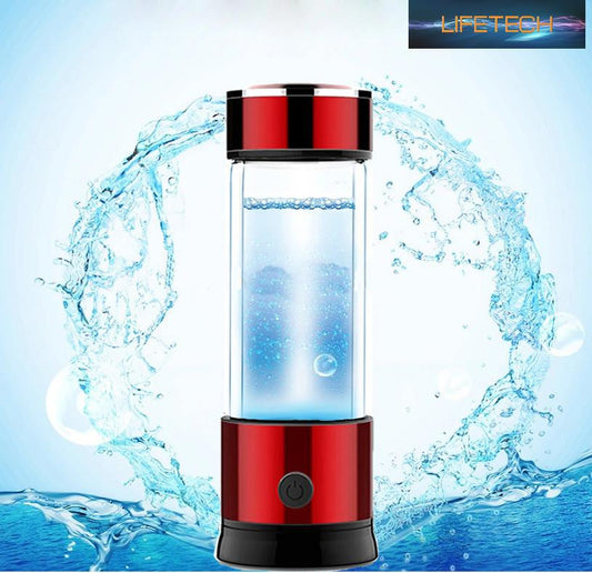 BOTELLA GASIFICADORA DE AGUA CON HIDROGENO, BOTELLA DE ELECTROLISIS - LIFETECH PERU