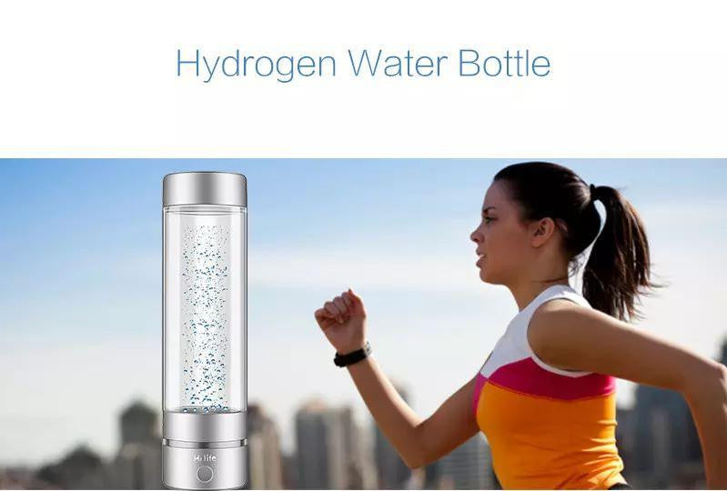 H2LIFE HYDROGEN WATER BOTTLE - BREATH AND DRINK - HL-A1 - LIFETECH PERU