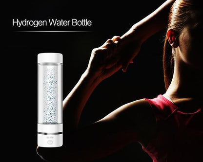 H2LIFE HYDROGEN WATER BOTTLE - BREATH AND DRINK - HL-A1 - LIFETECH PERU